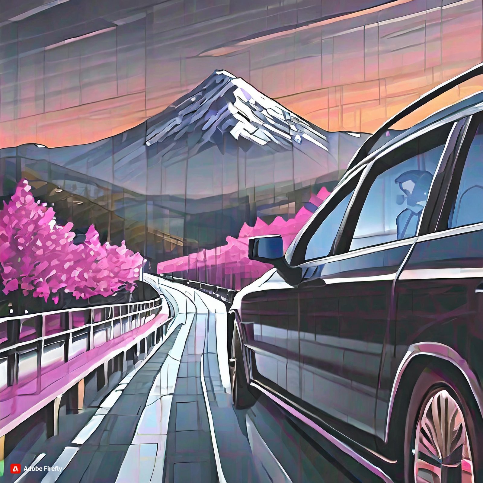 car side mountain